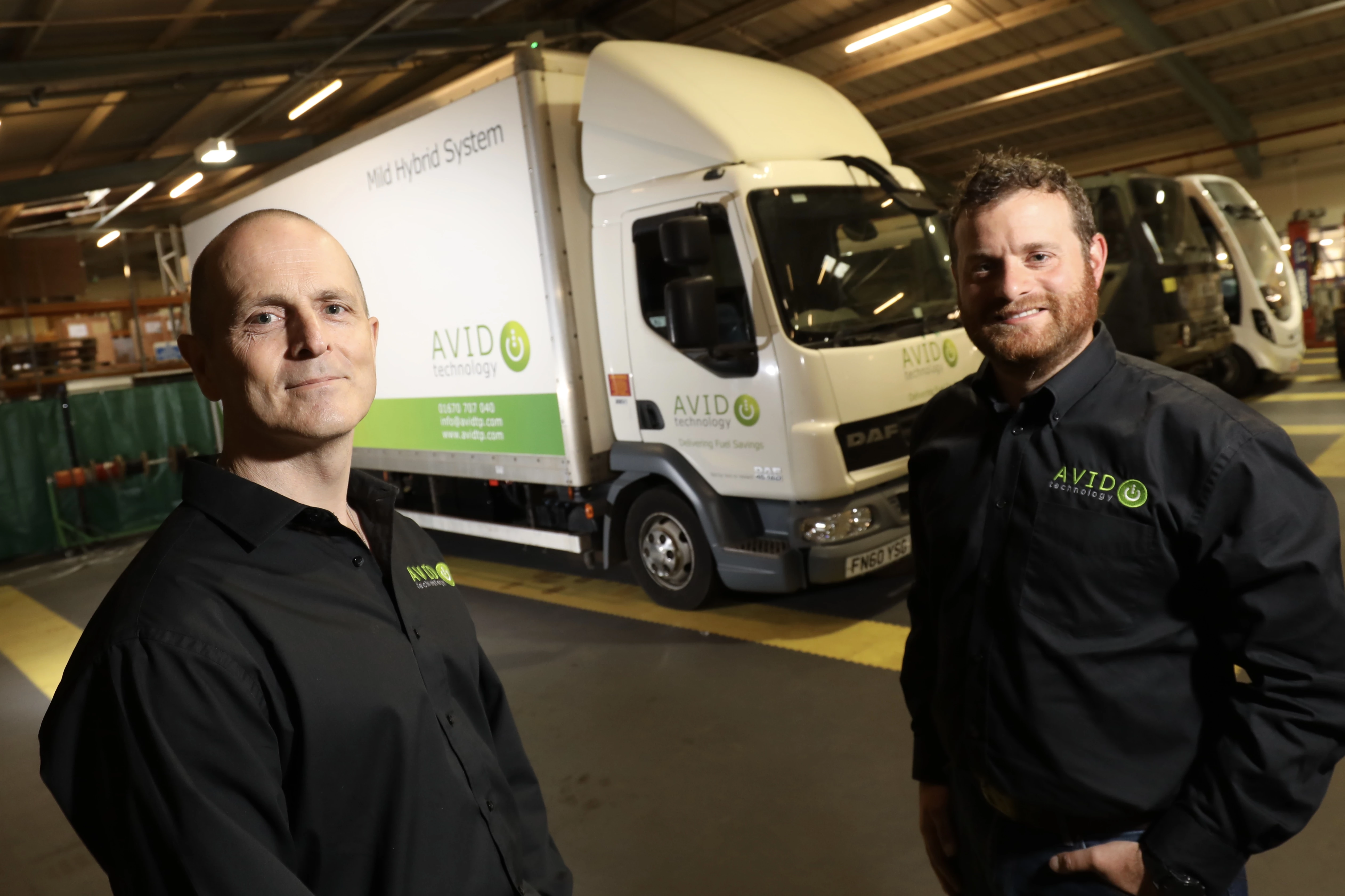1.) L to R: Mike Dowsett, AVID Technology Group’s new Vice President of Business Development in North America with Ryan Maughan, Managing Director, AVID Technology Group.
