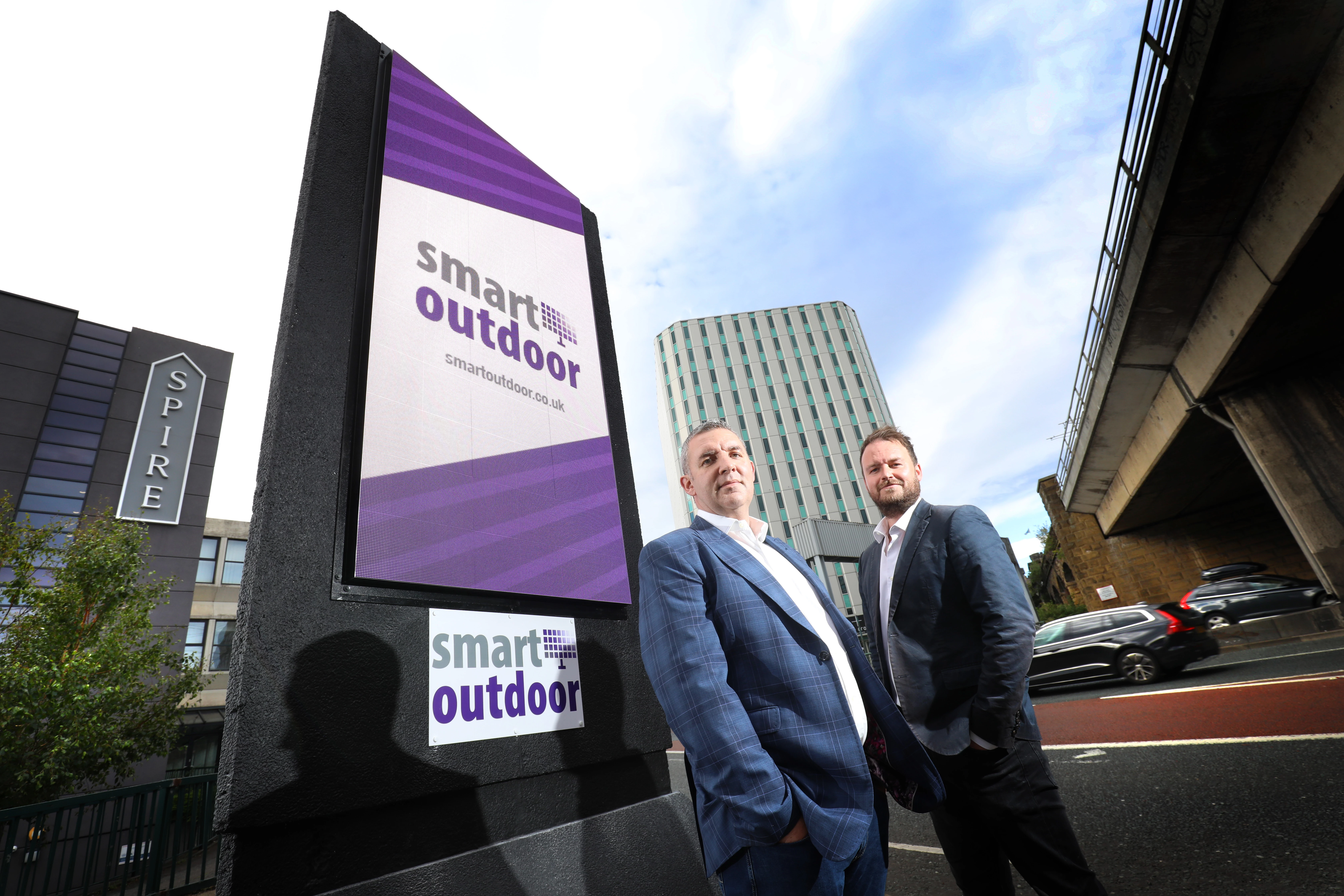 Managing Director Mark Catterall and Commercial Director Mark Clancey of the Smart Outdoor Group