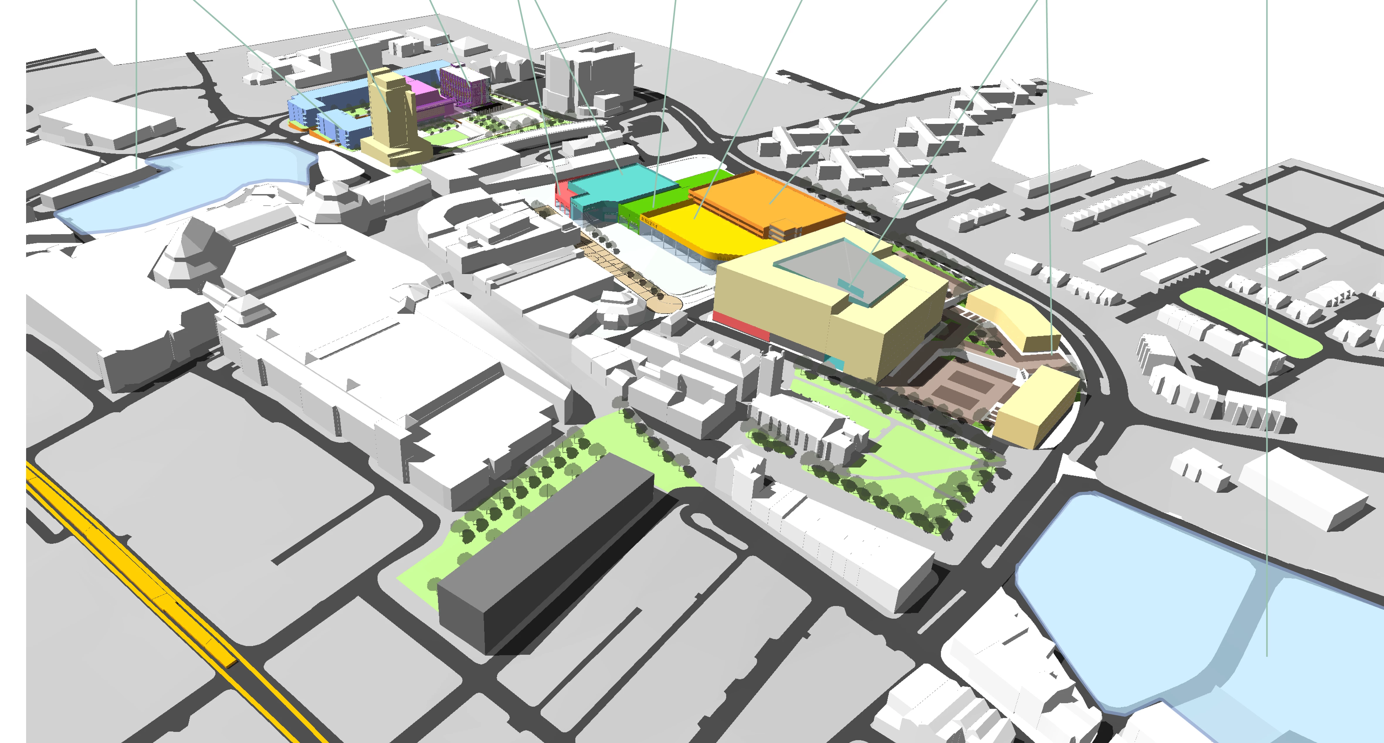 The redevelopment of Oldham is forecast to generate an additional £50m per annum for the town's economy
