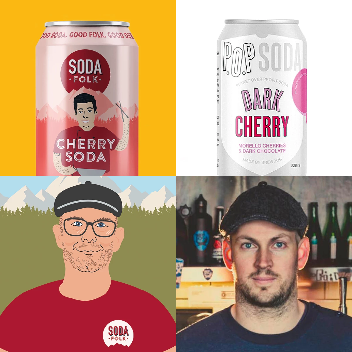 SodaFolk's UK MD pokes fun at BrewDog's 'flattering' imitation of his soda's design and branding
