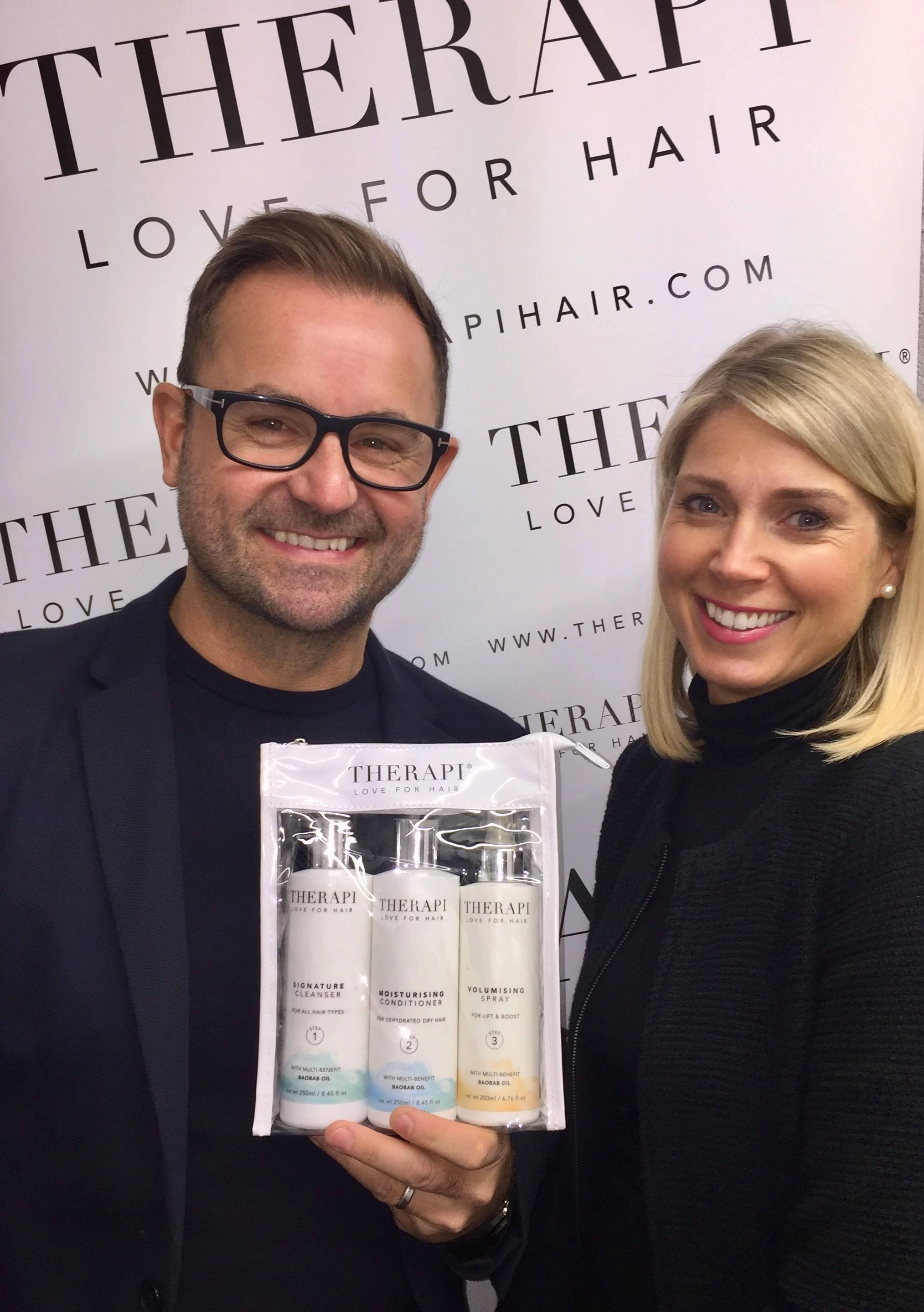 Co-founders of THERAPI Jim and Katie Wardle