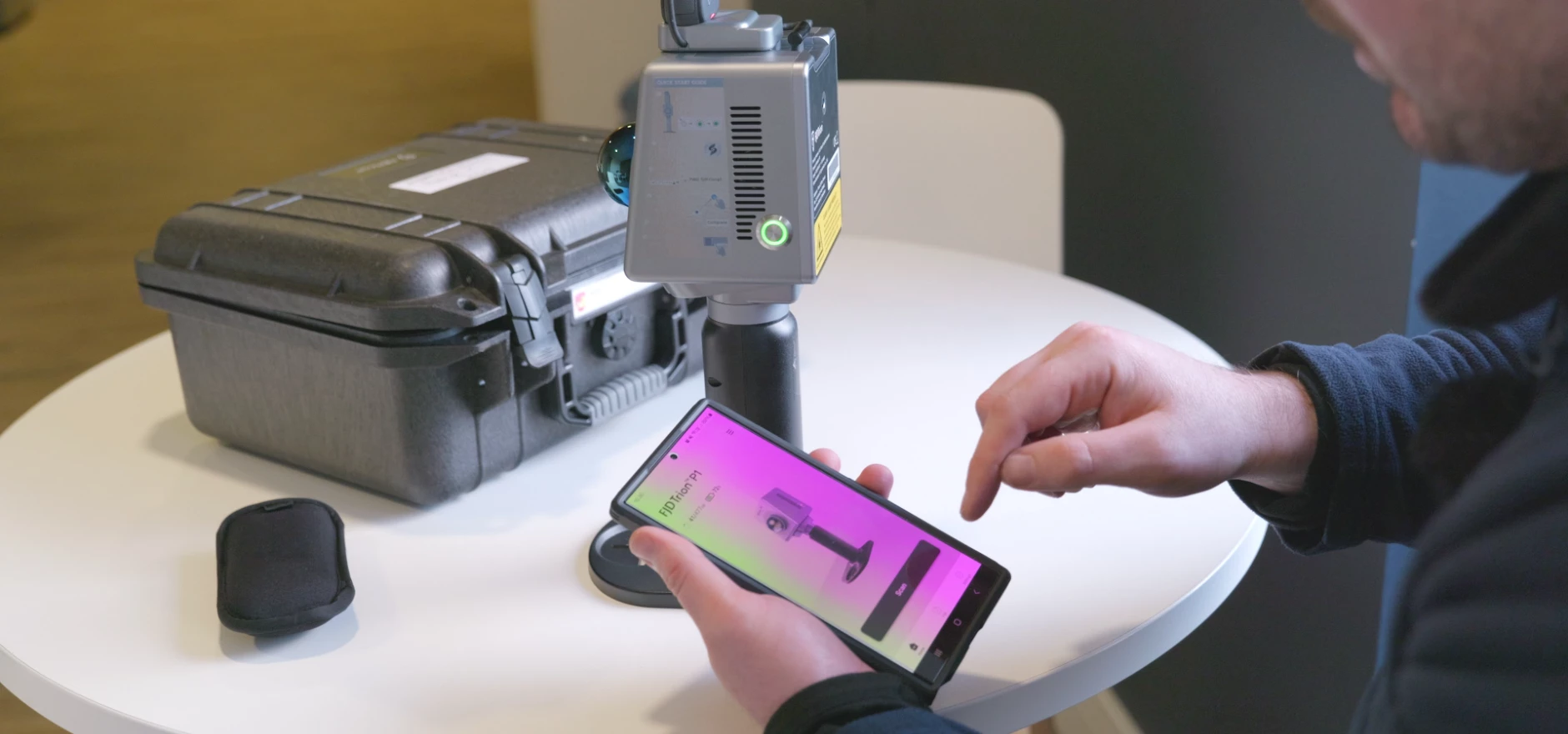 SEP Geospatial FJD Trion P1 Handheld Slam Scanner Demonstration