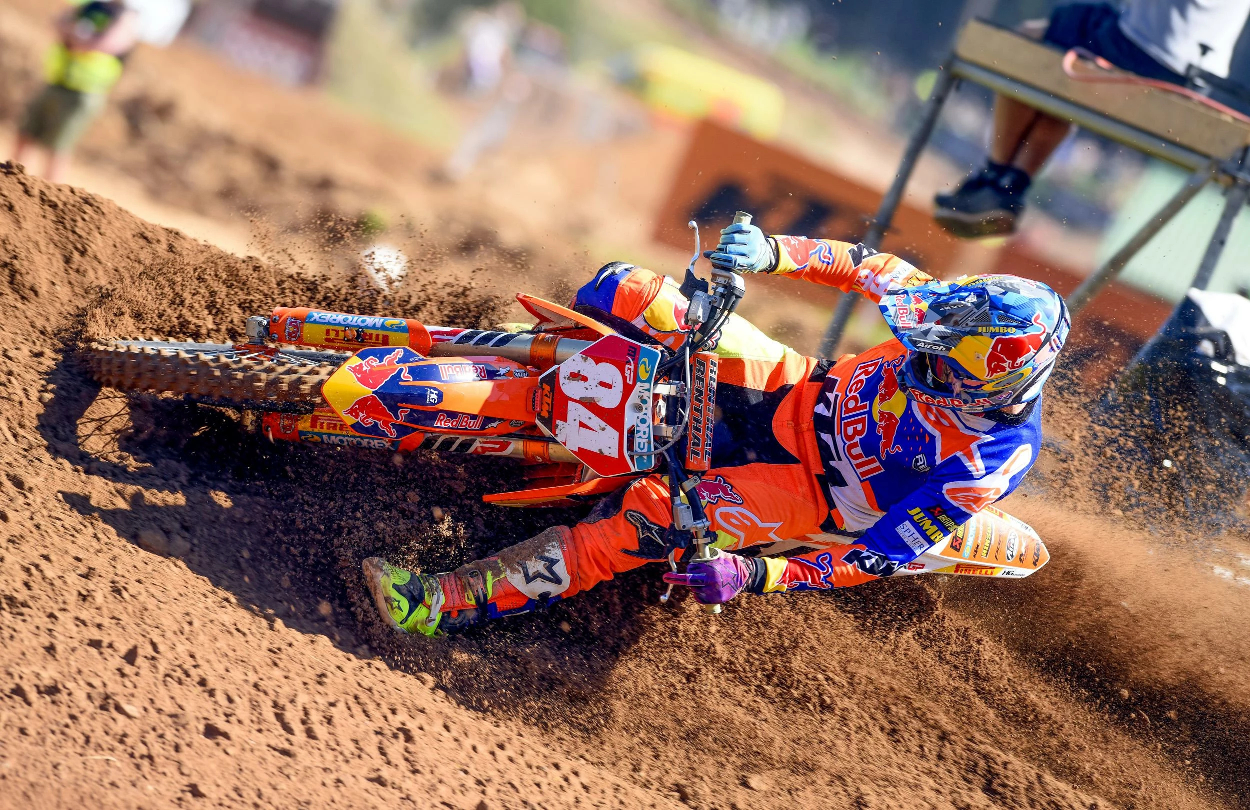 Dutch motocross racer Jeffrey Herlings