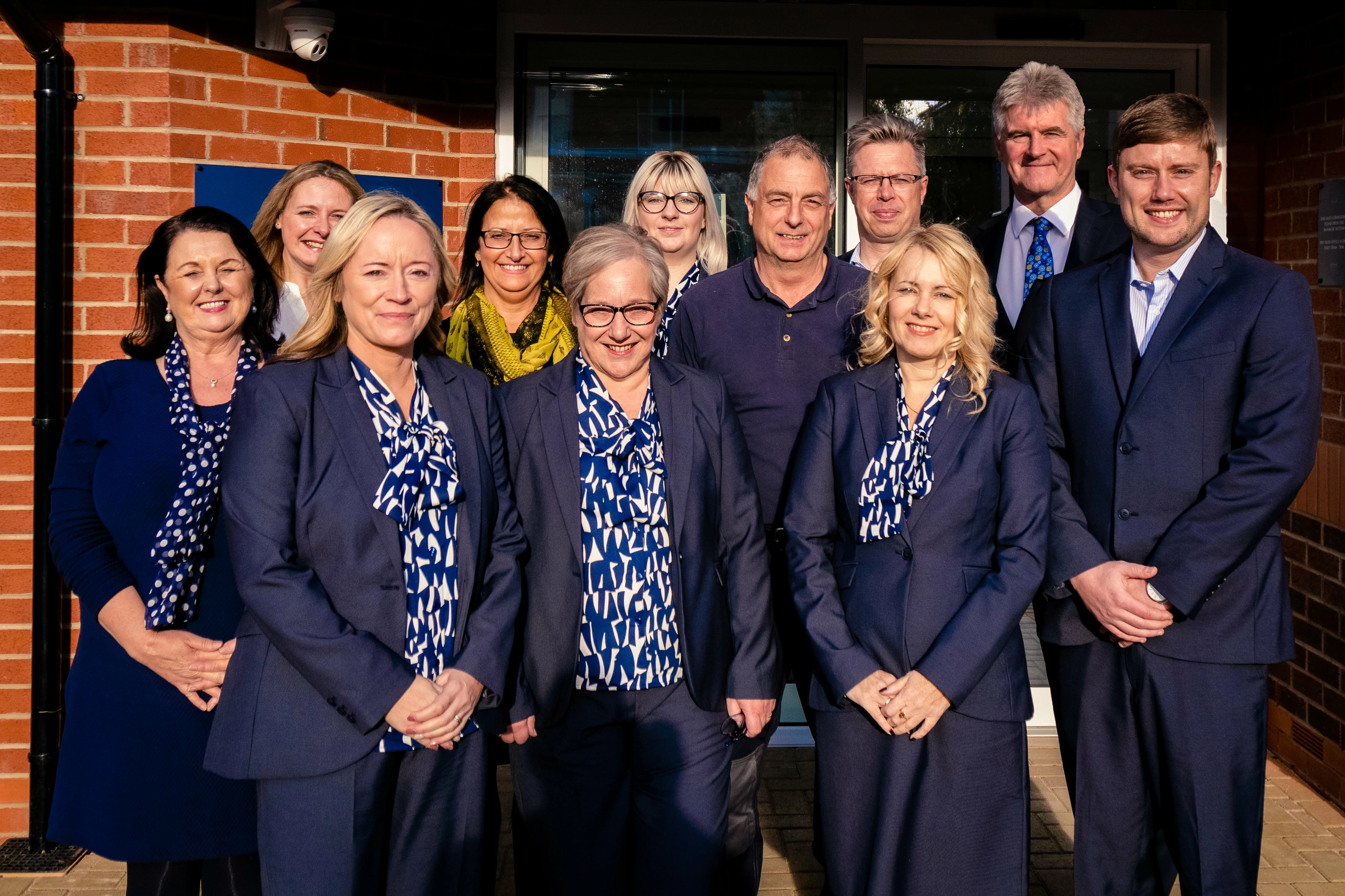 The new Adlington Management Services (AMS) team at The Sailings, Southport