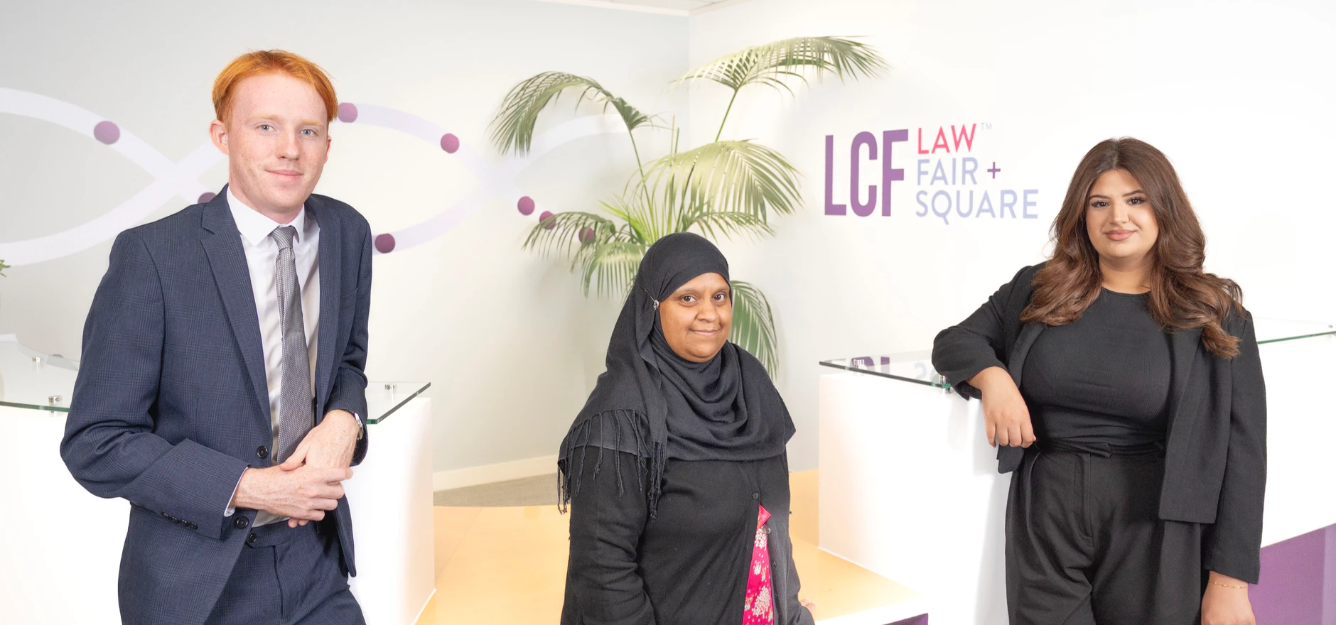 Left to right is Harry Brackenridge, Shaheen Iqbal, Umme Karim from LCF Residential-2.jpg