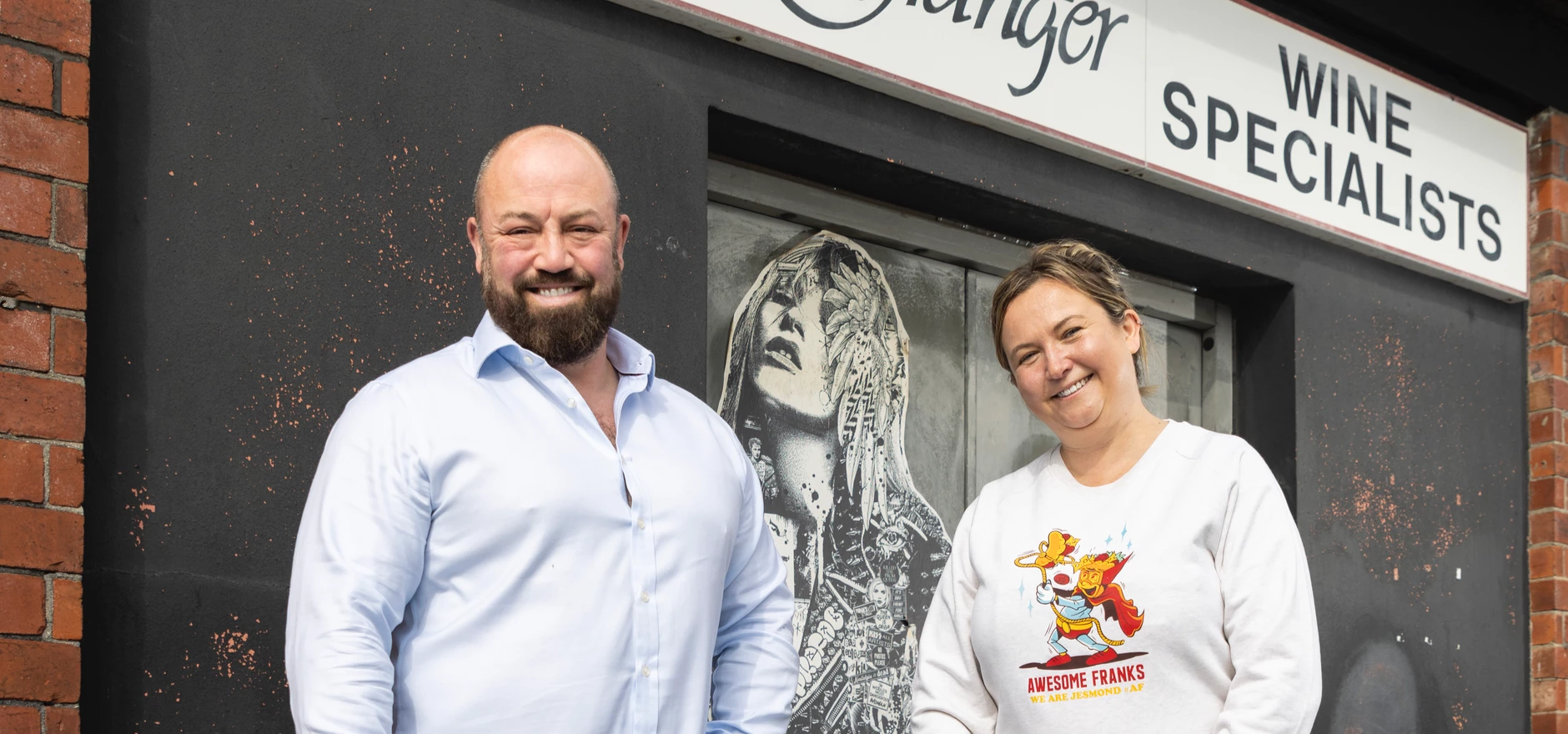 Mincoffs licensing and gaming partner Matt Foster and Awesome Franks proprietor Alex Walker.jpg