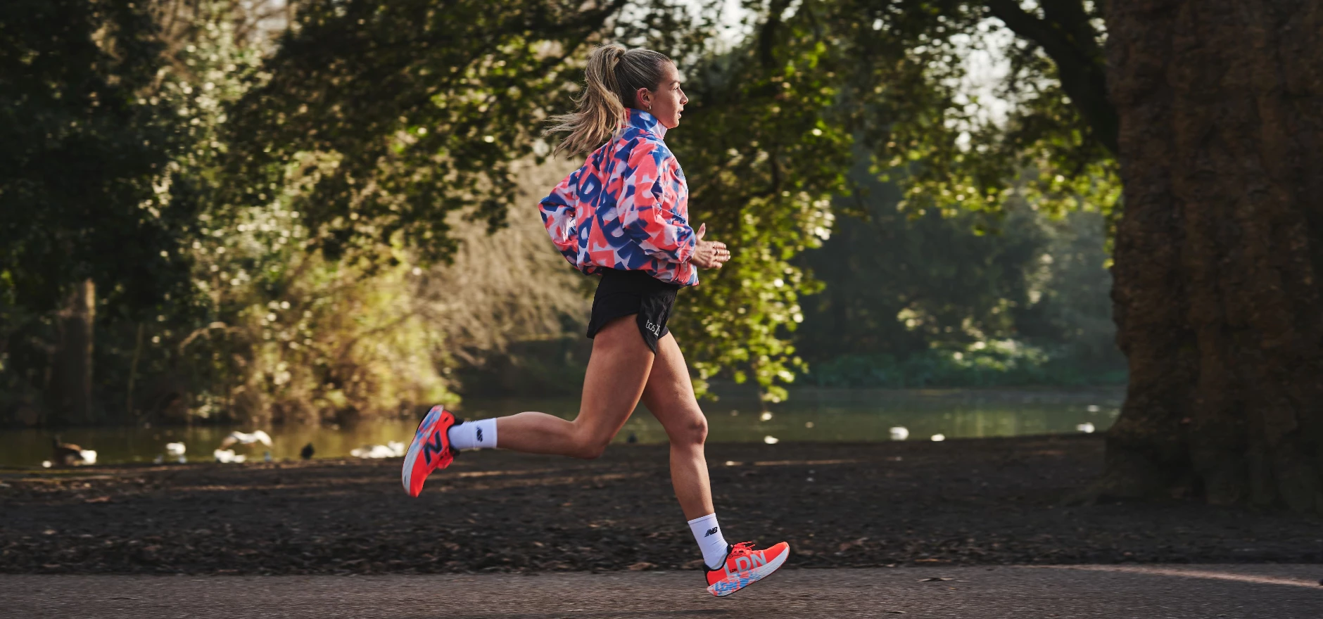 Online experience - The app offers users personalised product and content suggestions unique to them (pictured SportsShoes.com x New Balance athlete, Lillie Bleasdale).jpg