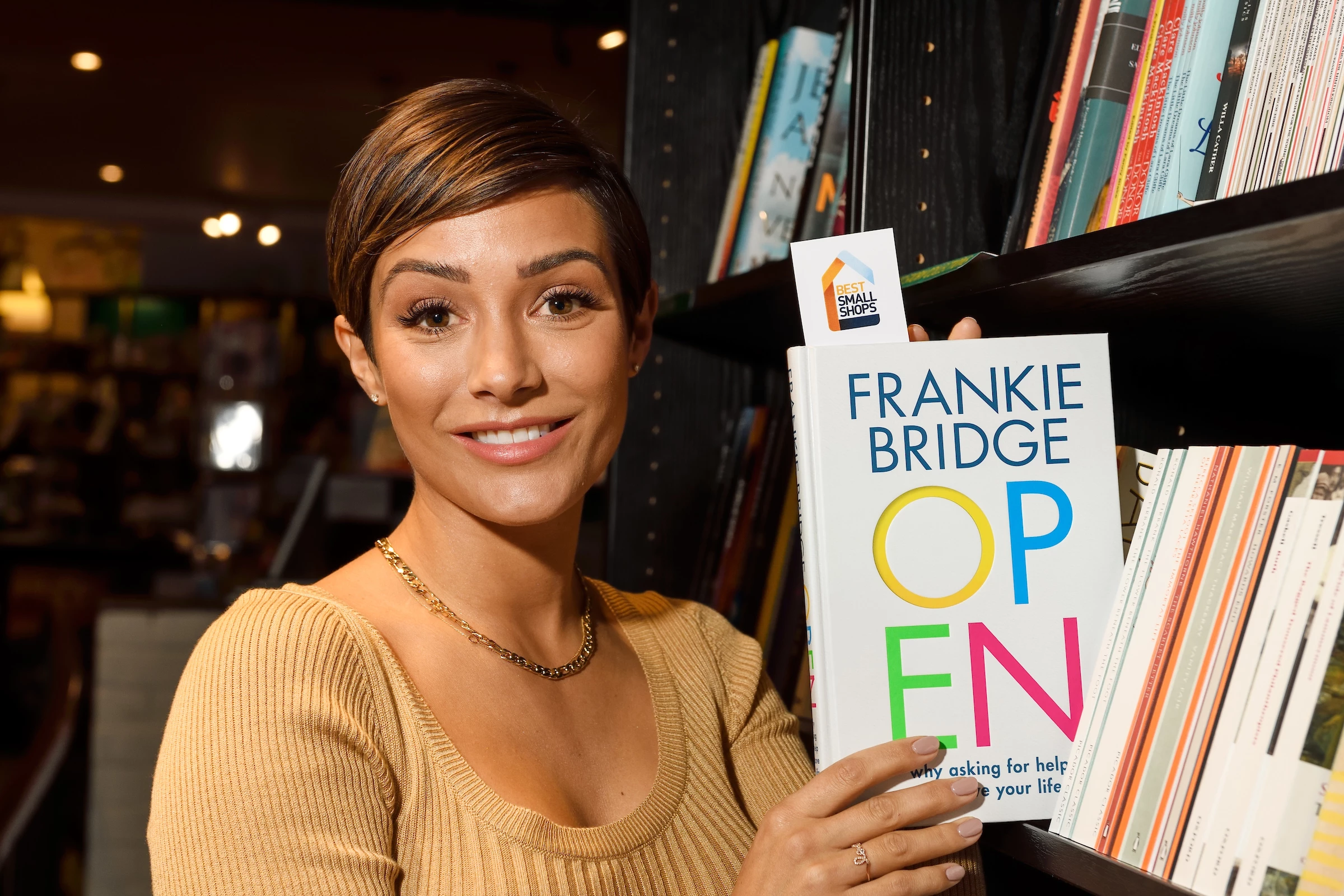 Frankie Bridge launches this year's search to find Britain's Best Small Shop.