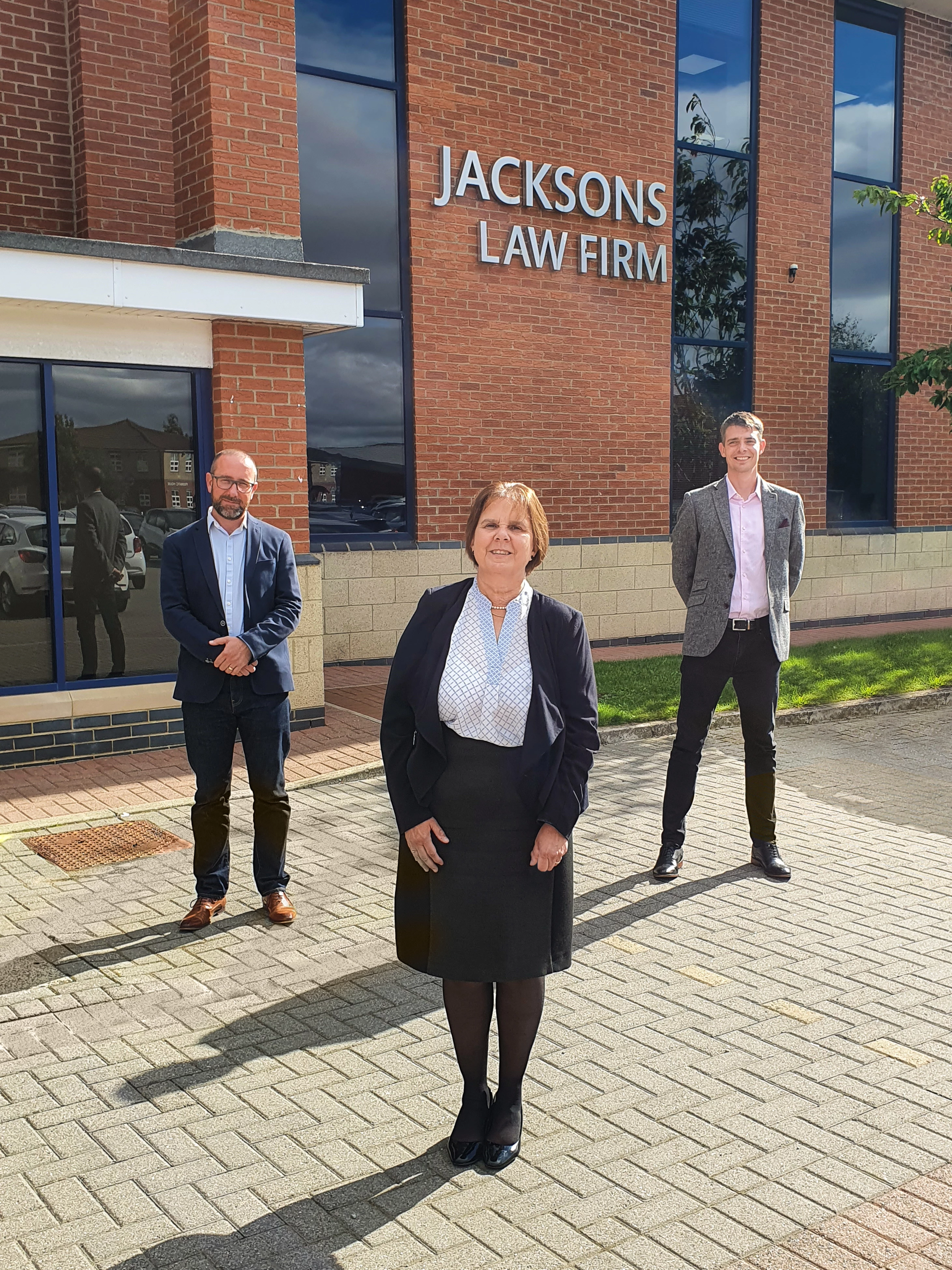 (left to right) Paul Drake, Operations Director of Sapere, Jane Armitage, Managing Partner of Jacksons and David Dixon, Digitalisation For Growth Manager at DigitalCity