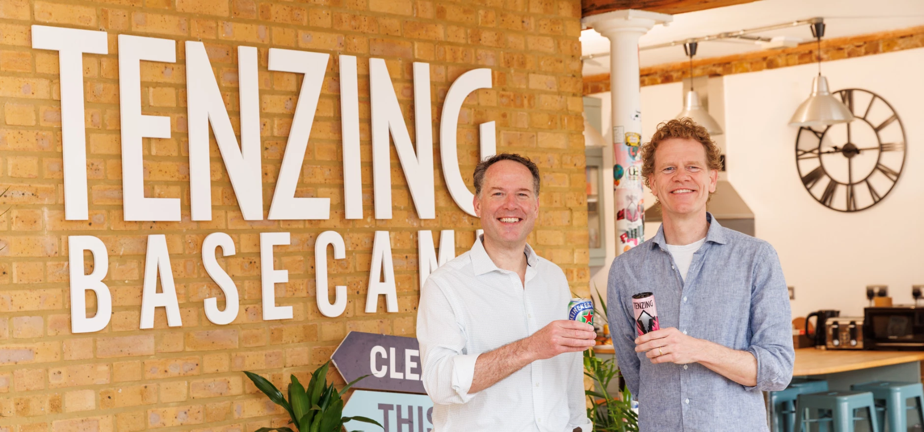 Boudewijn Haarsma, MD Heineken UK + Huib Van Bockel, Founder Tenzing.jpg