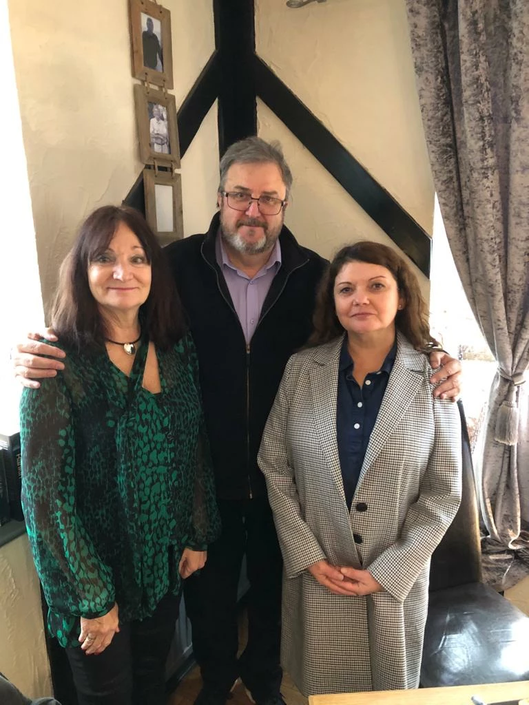 Linda Stevenson, Tim Cusworth and Julie Ward from The CORE Centre.