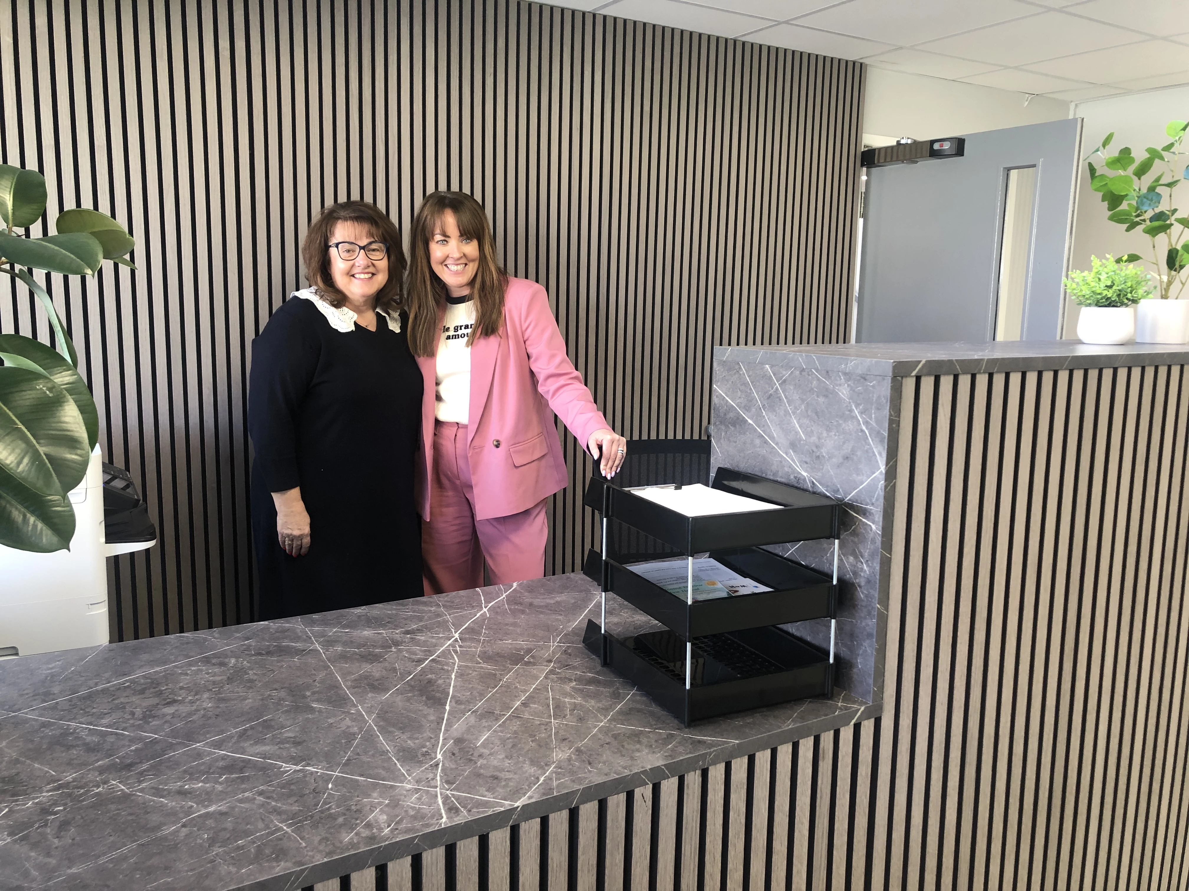 Sue Cawthray, CEO, Harrogate Neighbours and Amanda Cook, Founder, Design Tonic